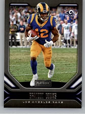 Amazon.com: 2019 Playbook Football #100 Brandin Cooks Los Angeles Rams ...