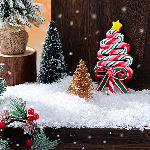 Hungdao HUNGDAO-TWINKLES FAKE-01 Glitter Artificial Snow Christmas Iridescent Fake Snow Powder Filler Holographic White Chunky White Glitter thumb #4