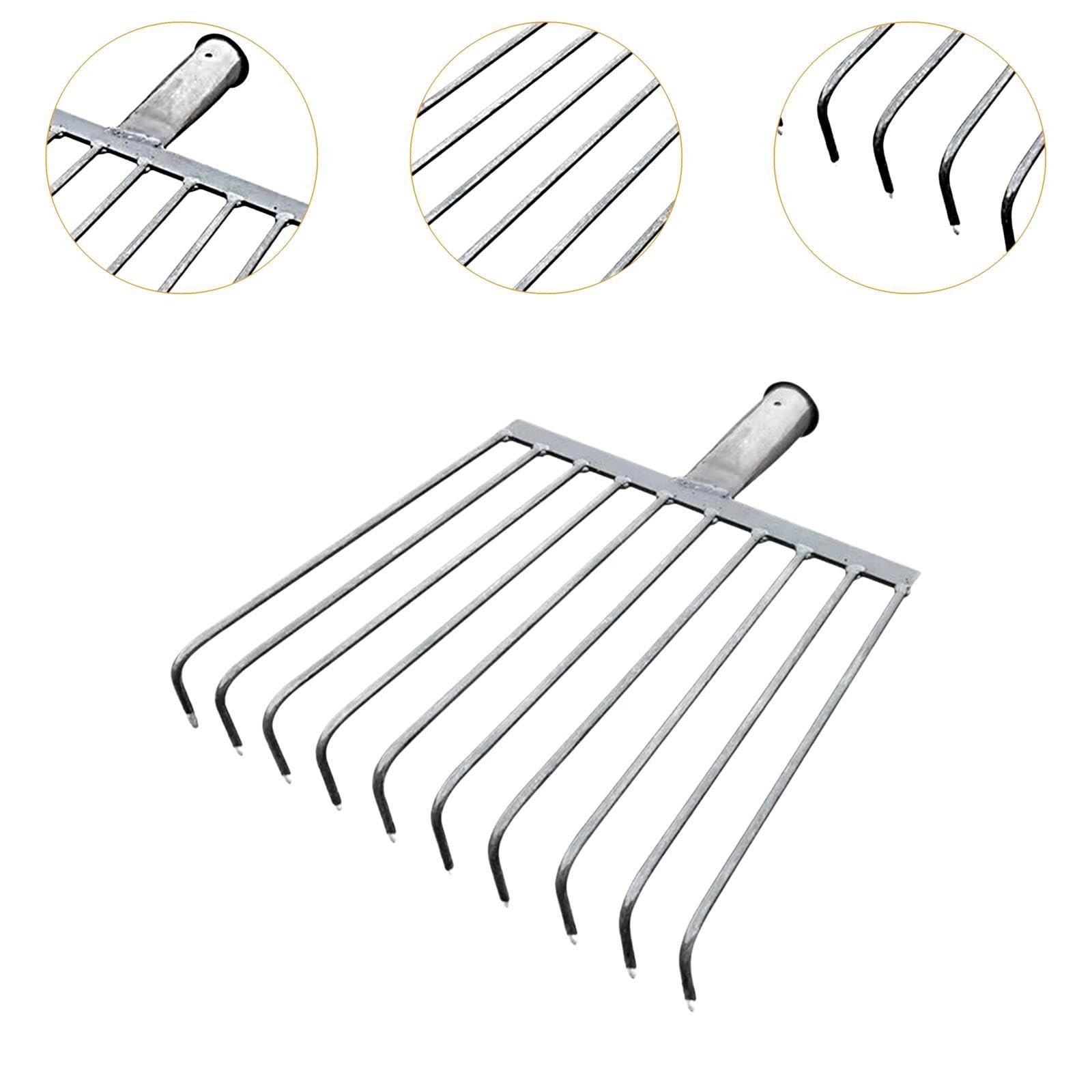 MYCENSE Garden Weeder Head Replacement Easy to Use Labor Saving Claw Remover Tool Accessories for Weed Puller for Gardening Digging, 10 Teeth