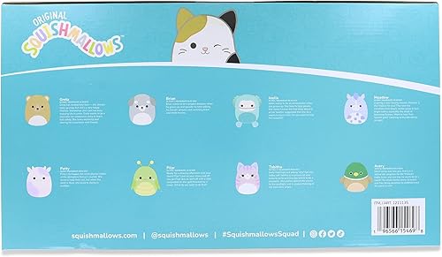Miniatura 3 de Squishmallows Juego de 8 cajas oficiales de Squishmallows de 5 pulgadas y 5 pulgadas (Greta, Patty, Brian, Pilar, Joelle, Tabitha, Meadow, Avery)