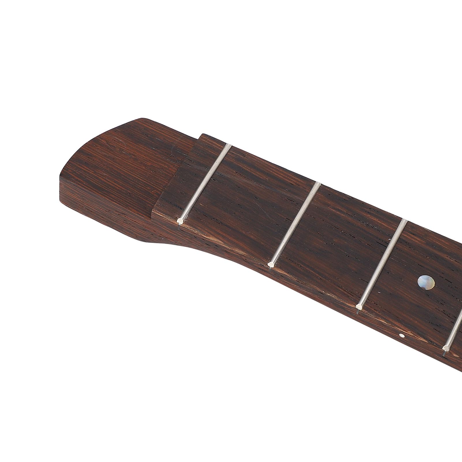 Manico per chitarra HaloVerde a 25 tasti con intarsi in abalone e design imbullonato per personalizzazione/aggiornamenti della chitarra fornendo una tastiera in acero con