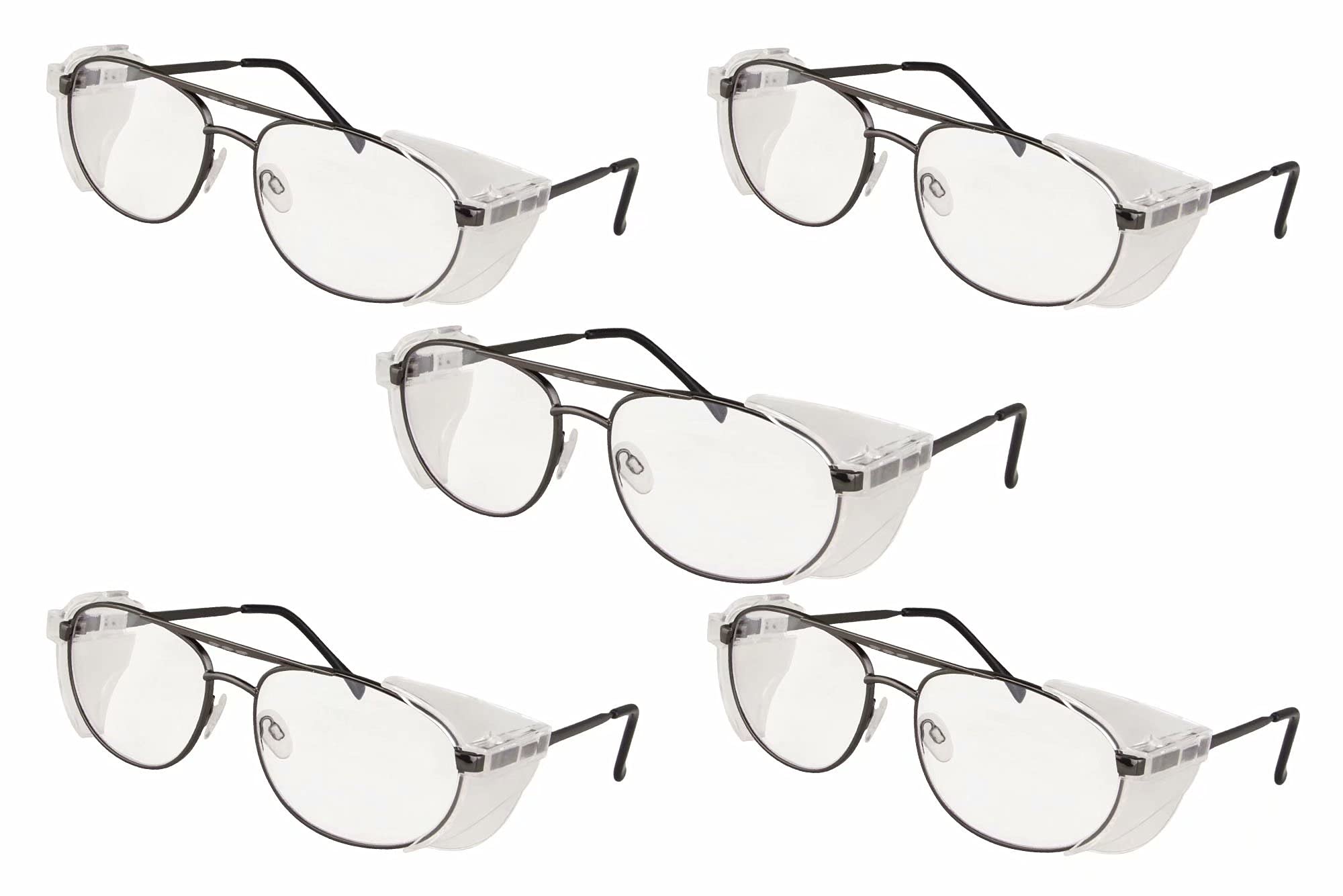 SHINU Gafas de metal para hombre industriales anti niebla y anti arañazos, para bricolaje, laboratorio, soldadura, molienda, ciclismo-SF001