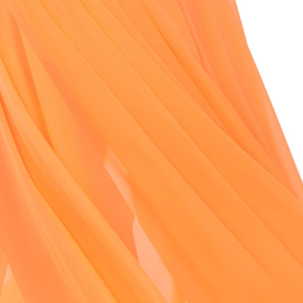 ROYAL SMEELA Chiffon Belly Dance Skirt for Women Belly Dancing Costume Outfit Tribal Maxi Full Skirts Solid Color Skirt Voile - Image 6