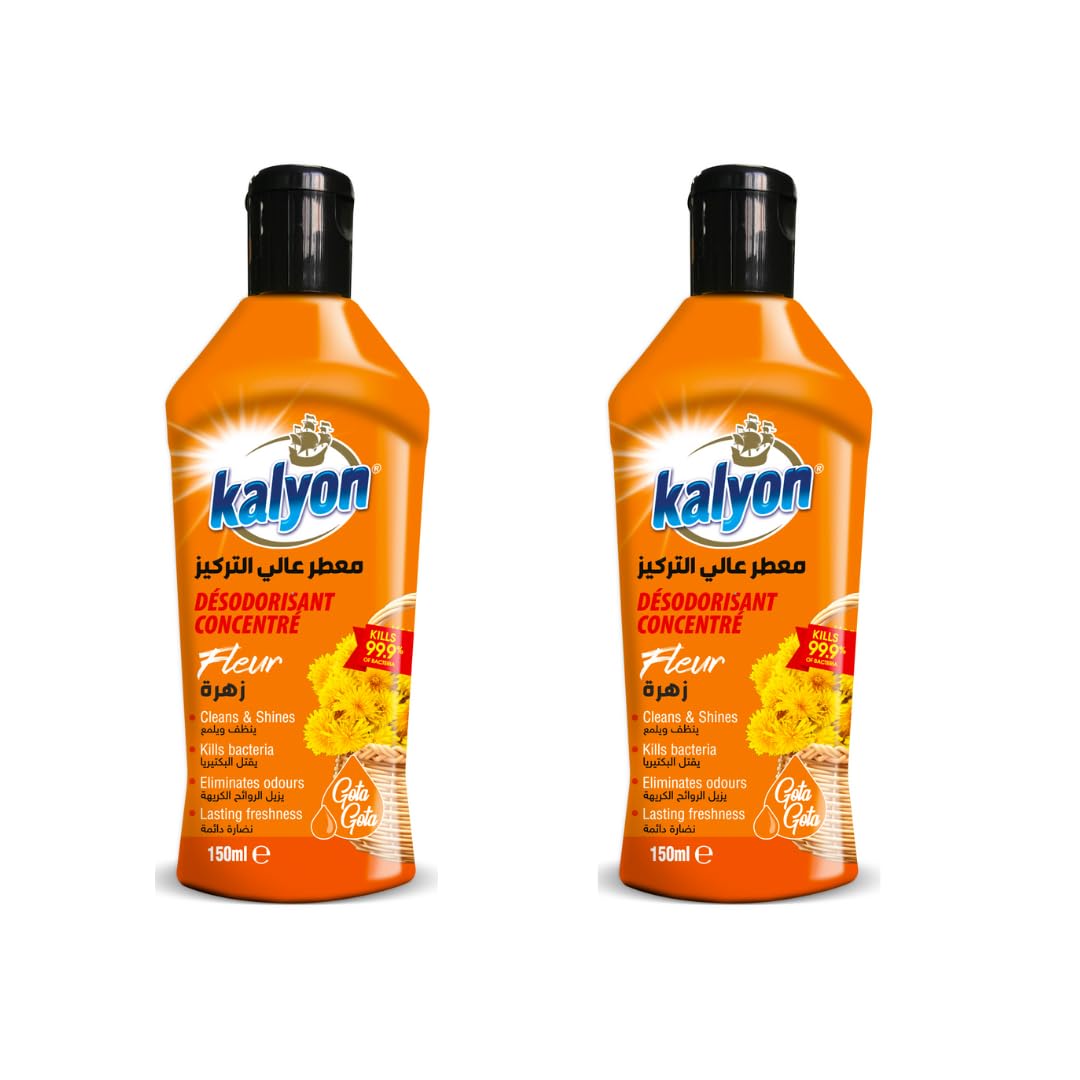 Kalyon Concentrated Liquid Cleaner Floral 150 ML Pack of 2