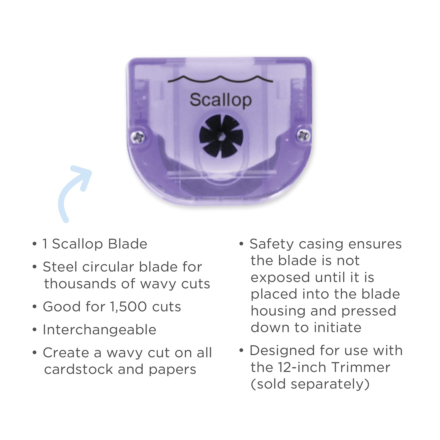 Amazon.com: Creative Memories 12-inch Trimmer Scallop Blade