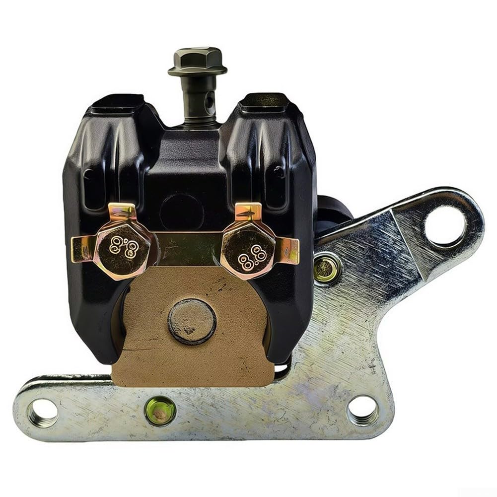 Para pinza de freno de aluminio para motocicleta, color negro estándar para