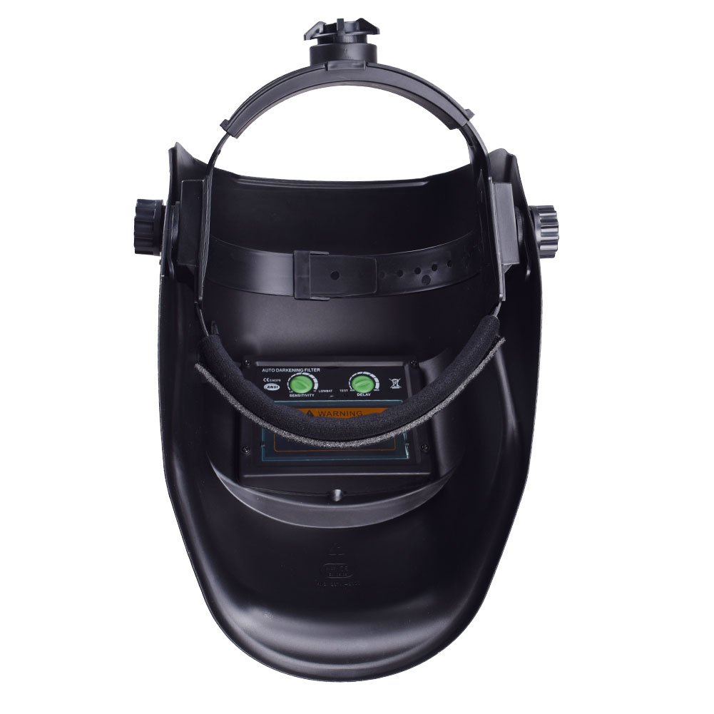 Máscara de soldadura, casco de soldadura, máscara de soldador, casco de soldadura máscara de soldadura eléctrica casco oscurecimiento automático lente de soldadura ajustable soldadura electricista equ