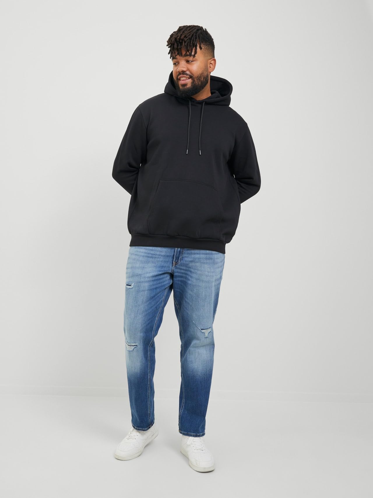 Jack & Jones Jjebasic Noos Sweat Hood Sudadera con Capucha Hombre (Pack de 1)