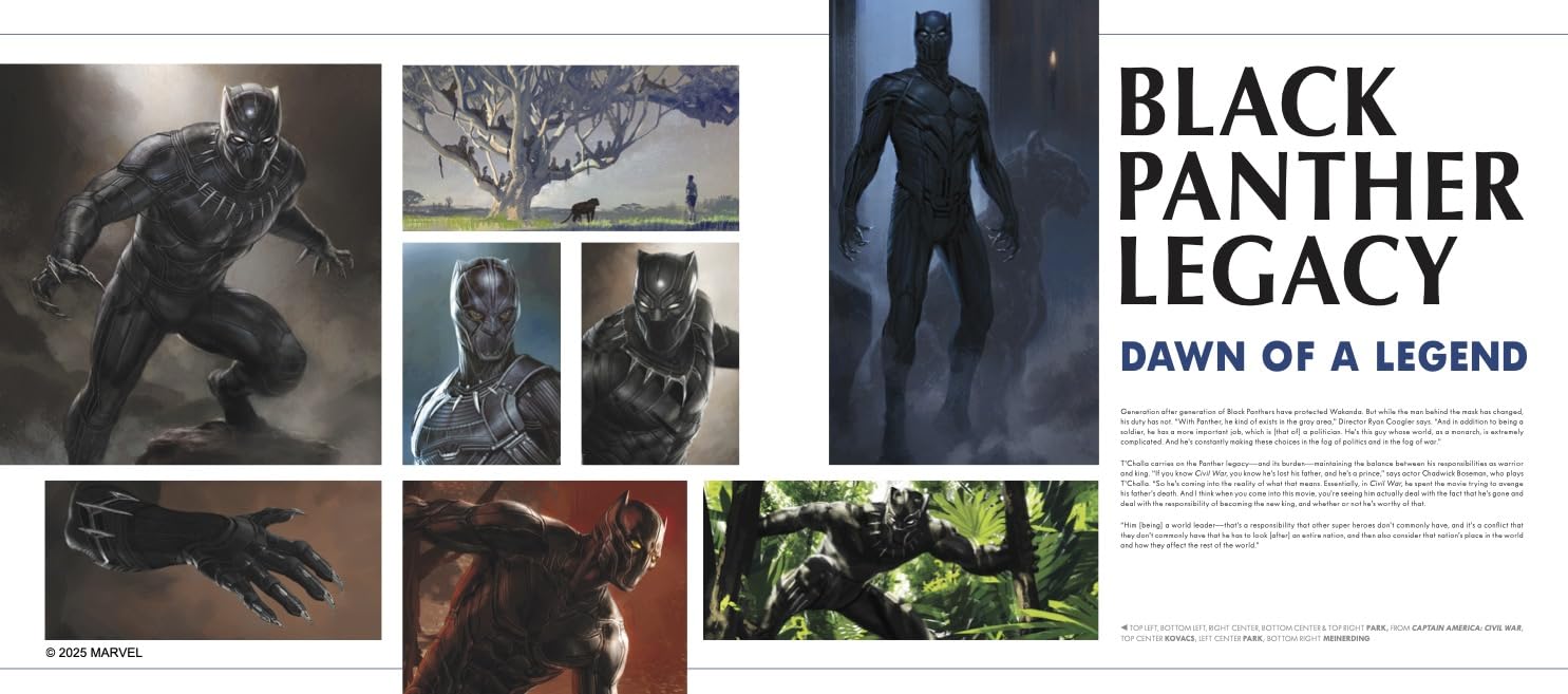 Marvel Studios' The Infinity Saga - Black Panther: The Art of the Movie: 17