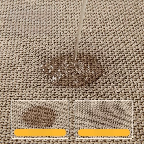 Tapis de cuisine antidérapant et absorbant en polyester résistant à l'eau