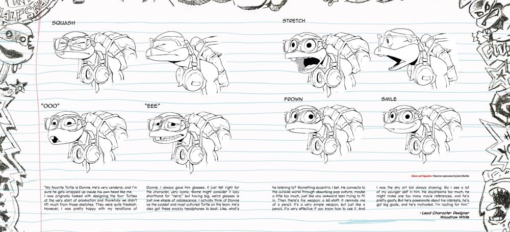 The Art of Teenage Mutant Ninja Turtles: Mutant Mayhem