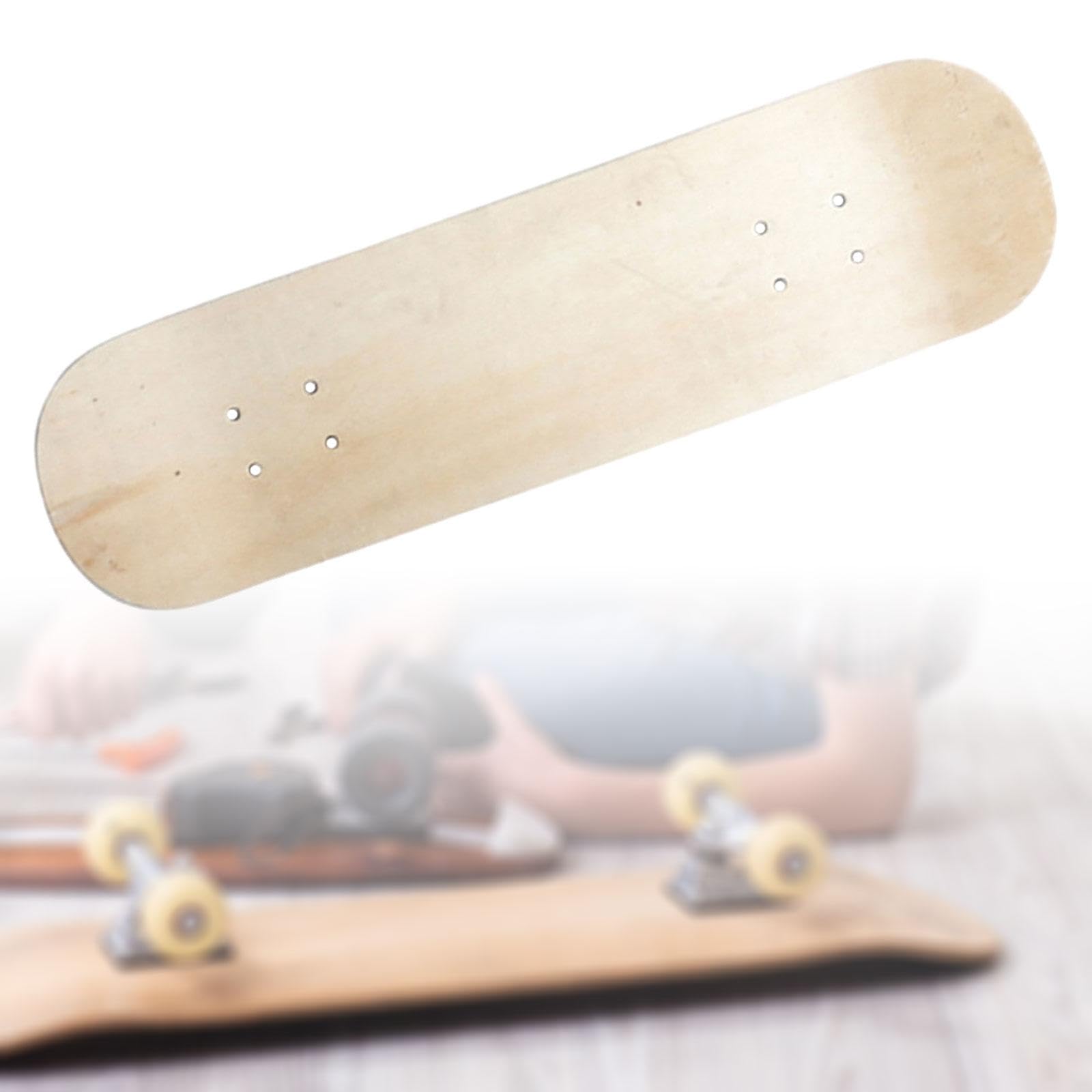 Tavola Da Skateboard Vuota, Accessorio per Skateboard Fai Da Te, Tavola Da Longboard Vuota di Ricambio, Tavola Da Pittura Artistica per Principianti