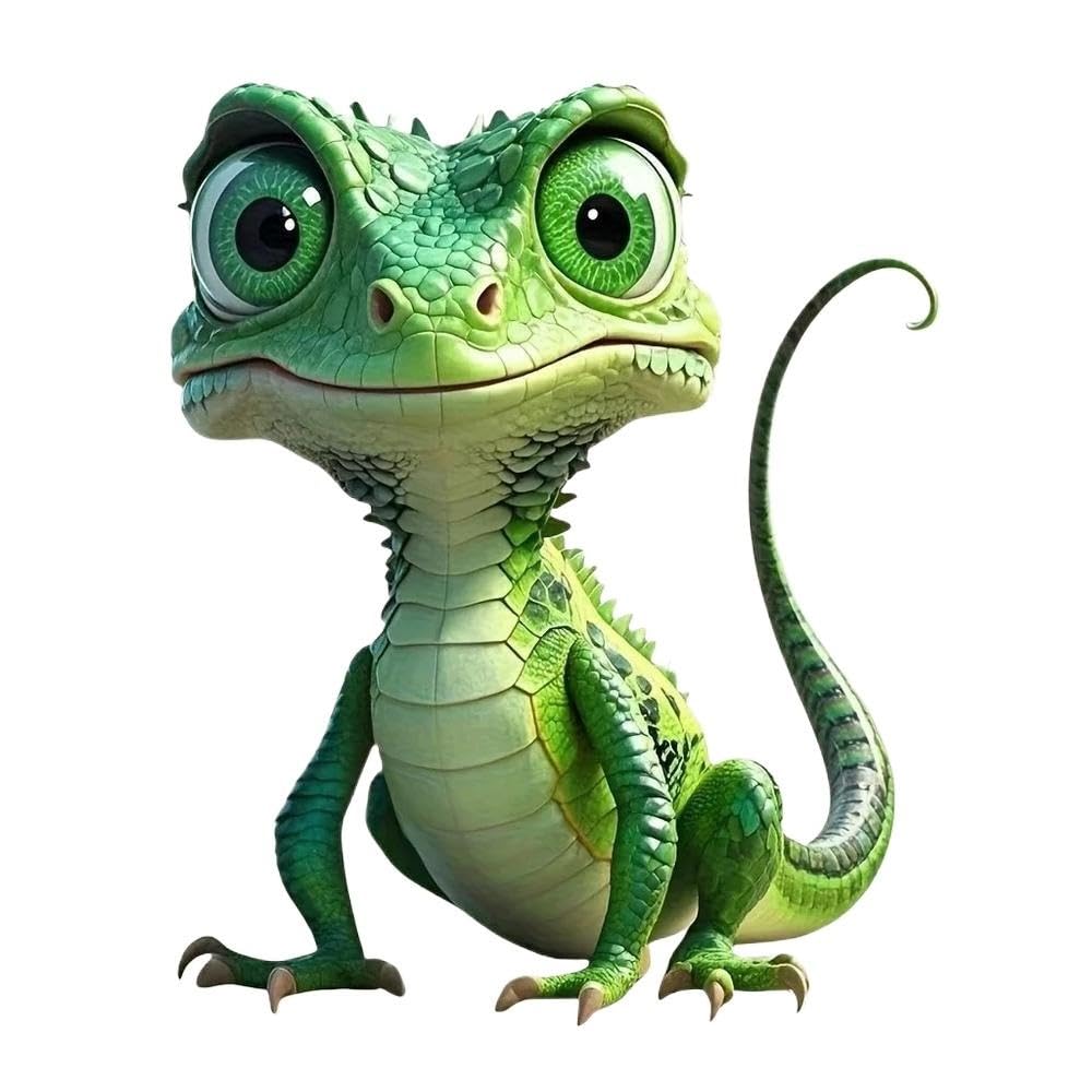 Lizard Car Sticker for Cars Trucks Motorcycles Walls Decal(15cm-Longest Side)