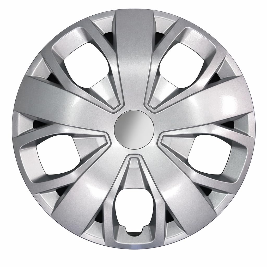 Set Copricerchi 16" Compatibili con Fiat Ducato dal 2014 in poi/Peugeot Boxer/Citroën Jumper - Coppe Ruota per Cerchi da 16 Pollici - Fissaggio ad Anello - NON Compatibili con Modelli Camper