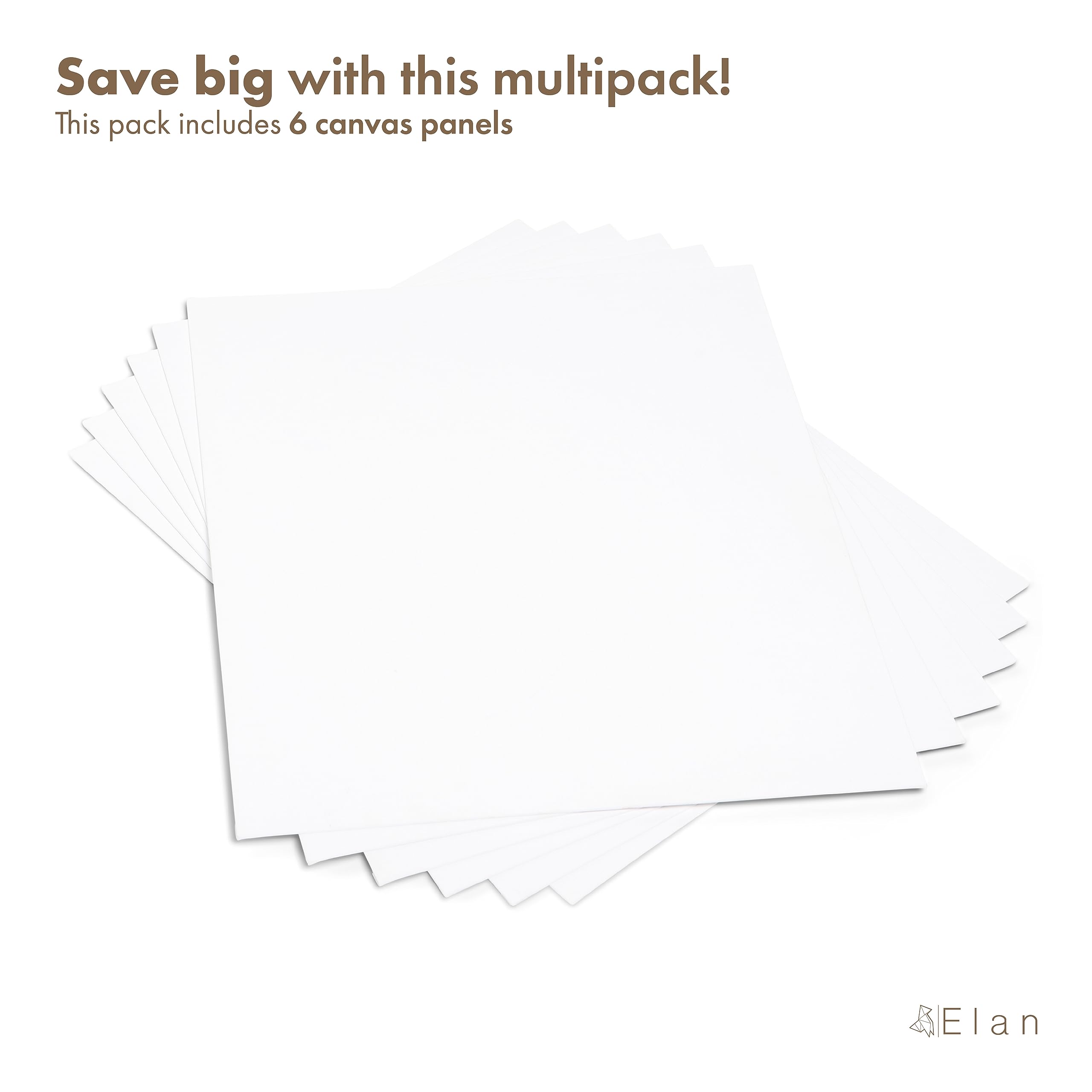 Elan Cotton Canvas Panels for Painting 50x70 CM - Image 3