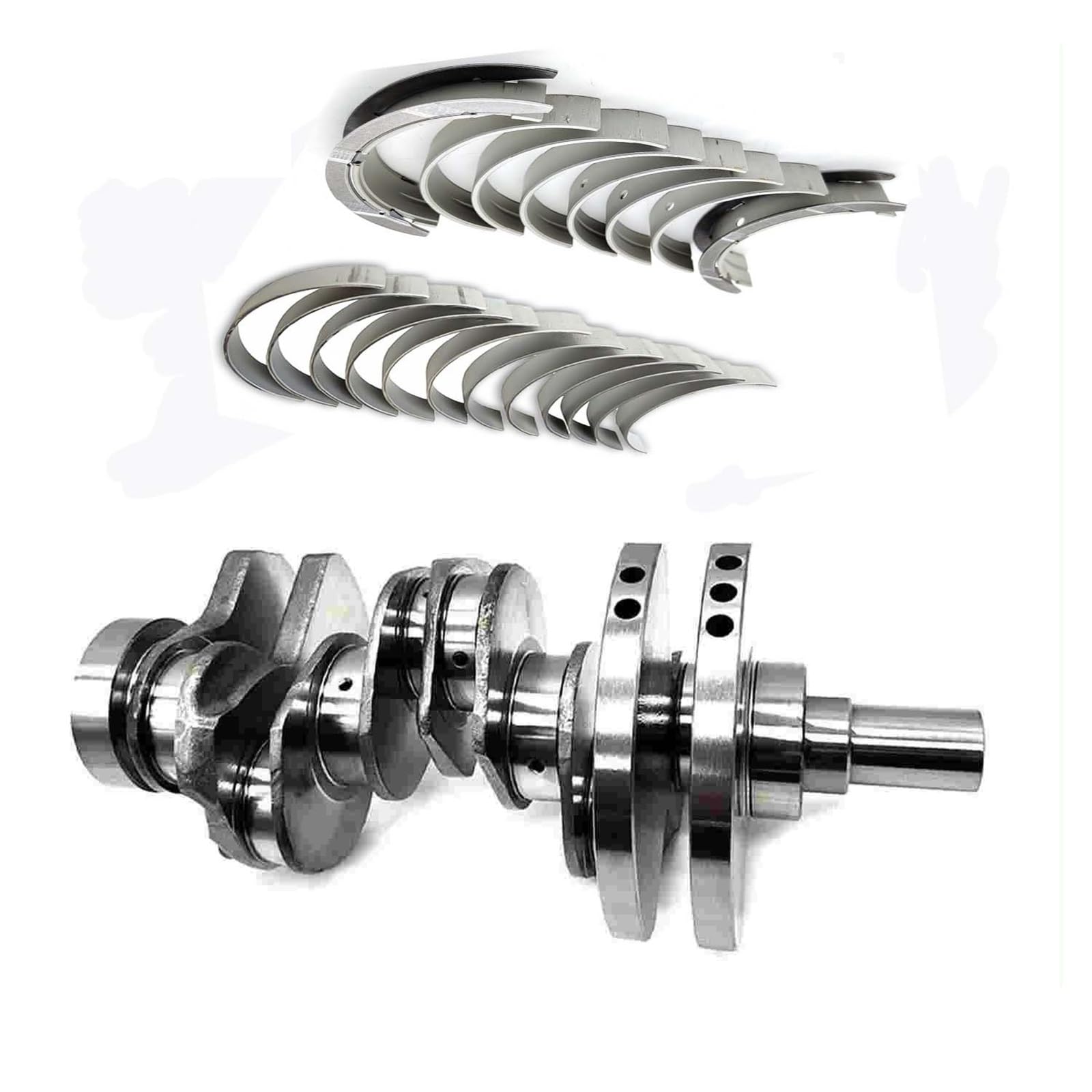 Zestaw big bore do motocykla Korbowód wału korbowego i zestaw łożysk głównych LR038168 5Q6337AA 6Q6211AA pasuje do DISCOVERY 3.0 TDV6 SDV6 306DT