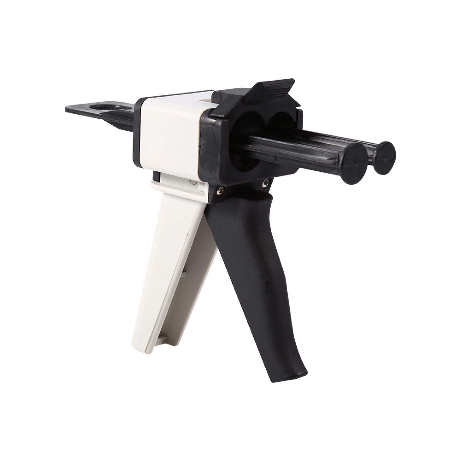 Spenderpistole, Zahnkleber, 50 ml Zahnabdruck Universal 1: 1/2: 1 Kartuschenmischer Spender Lieferung Kartuschenpistole