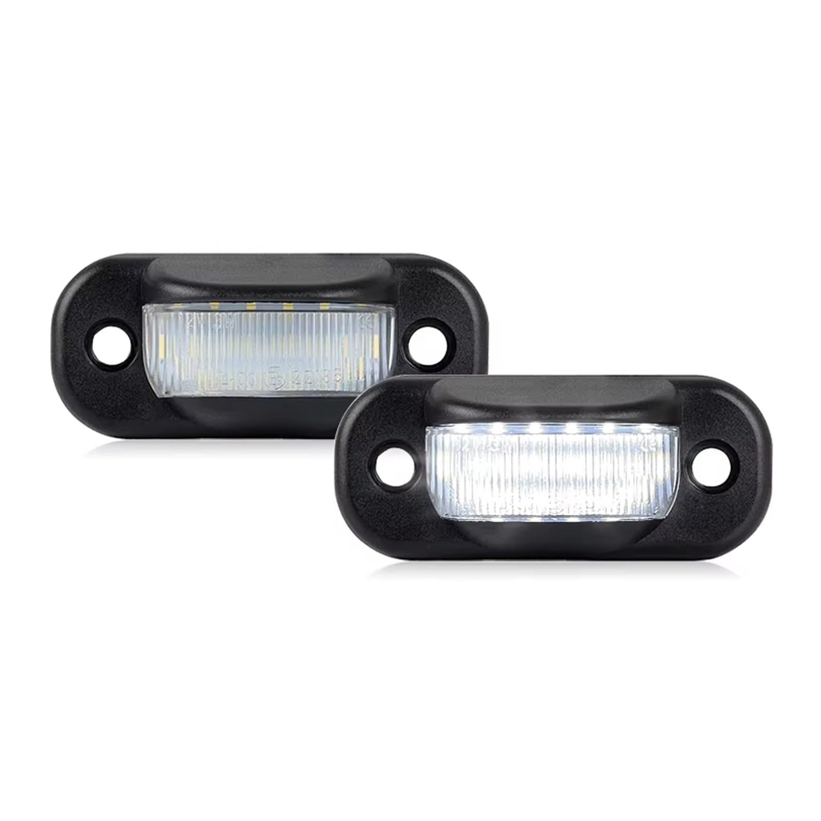 Lámpara Matrícula LED para viajes nocturnos seguros en Audi Cabriolet Tipo 8g 5