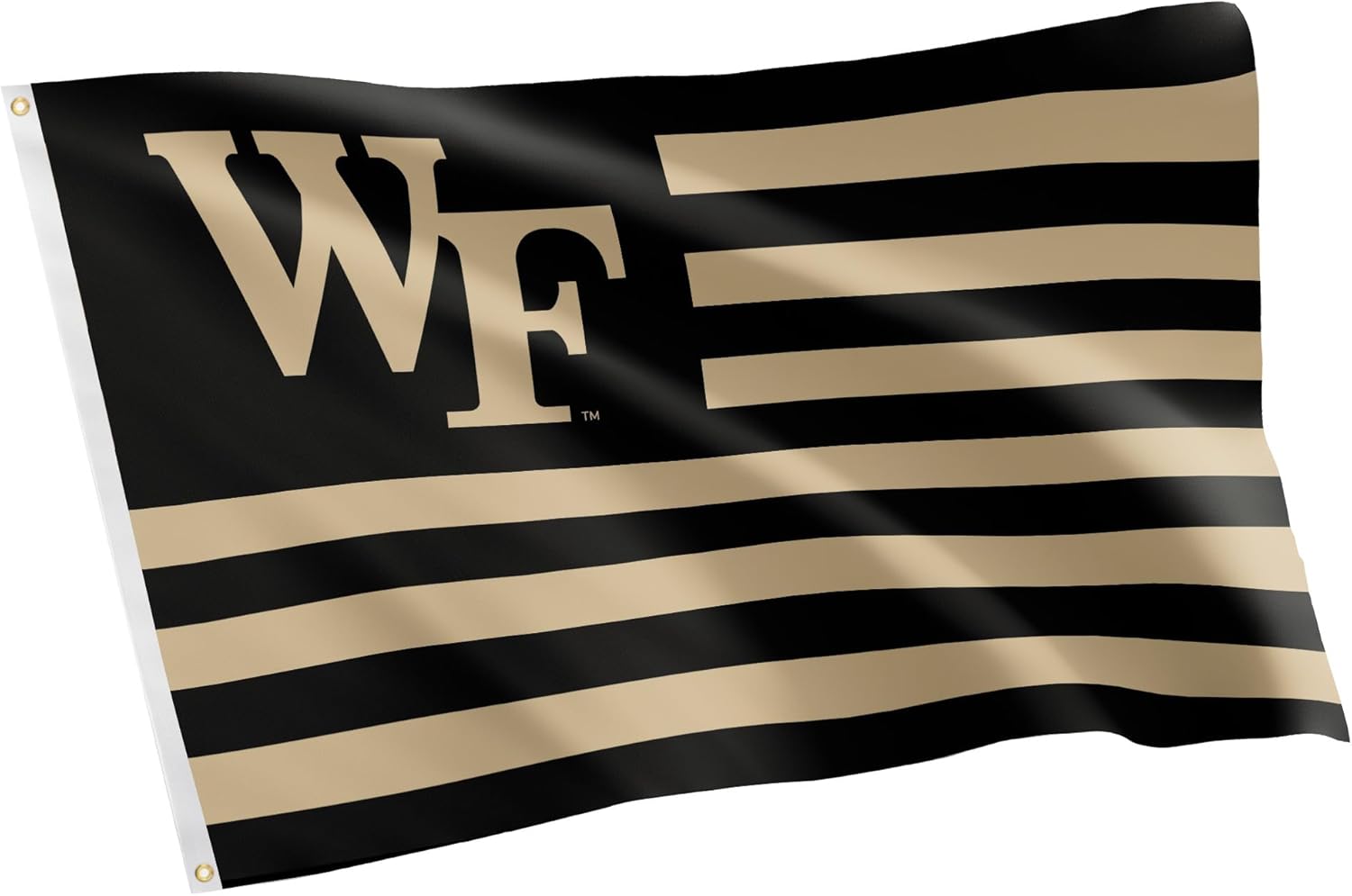 Desert Cactus Wake Forest University WFU Flag - 3 x 5 Feet Demon Deacons Banner, Indoor/Outdoor Durable Fabric, 100% Polyester Design (Style Nation)