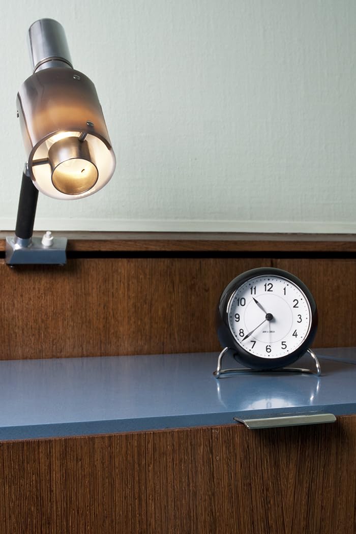 Amazon.co.jp: ARNE JACOBSEN 置き時計 目覚まし時計 11cm 北欧