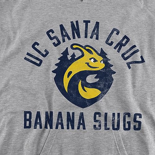 University of California-Santa Cruz Official Banana Slugs Logo Youth Kids Boy/Girls Pull-Over Hoodie2
