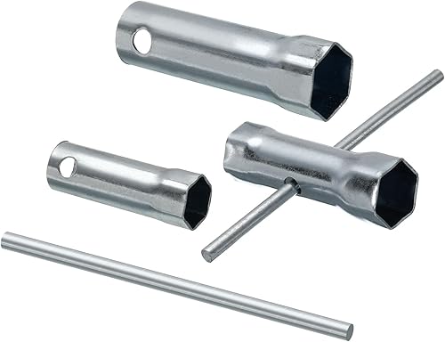 Miniatura 4 de uxcell Juego de llaves de bujía de encendido con doble extremo (0.630 in, 0.827 in, 170.748 in)