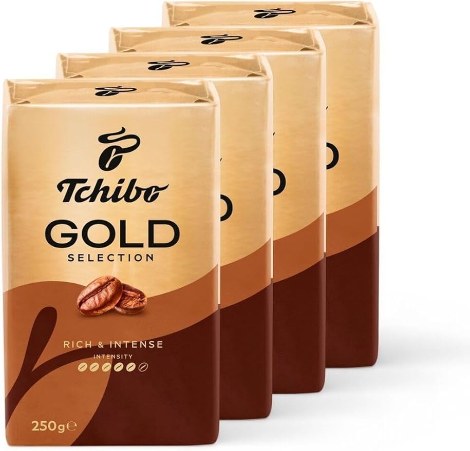 Tchibo Gold Selection Öğütülmüş Filtre Kahve 4X250 Gr