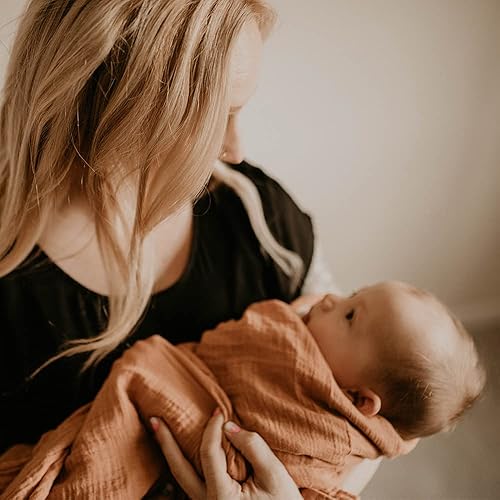 Miniatura 3 de Parker - Mantas para bebé, paquete de 3 mantas de muselina 100% algodón para bebés niños y niñas, unisex, género neutro, juego de Estes