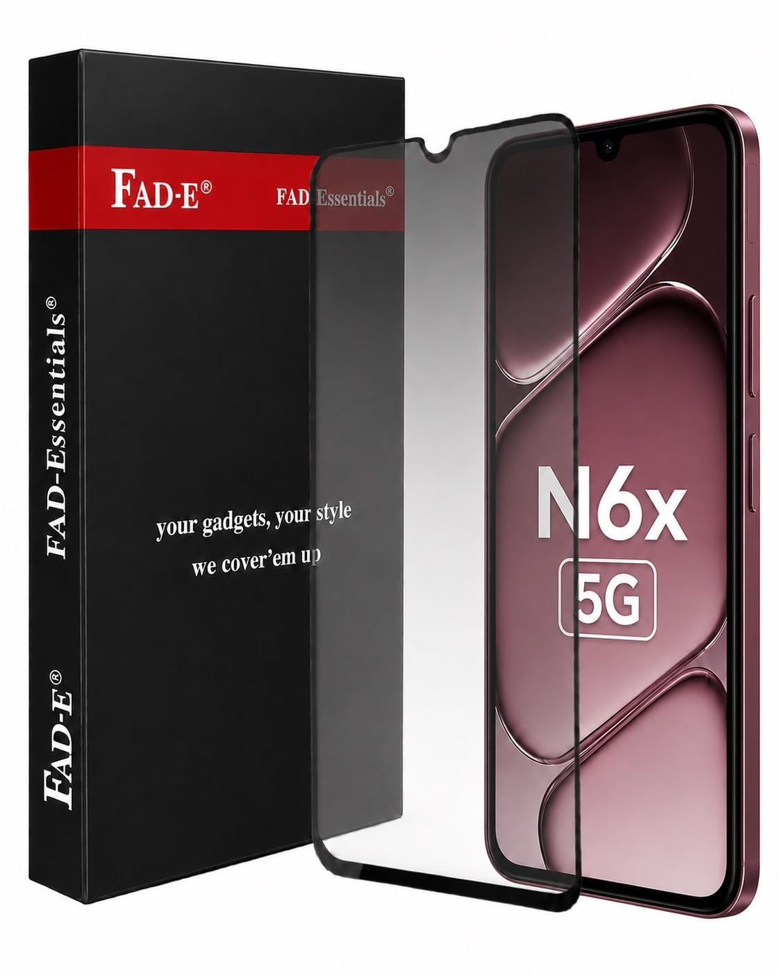 FAD-E Matte Tempered Glass for OnePlus N6X 5G | Full Screen Protector Guard, Matte Glass Finish-image-37