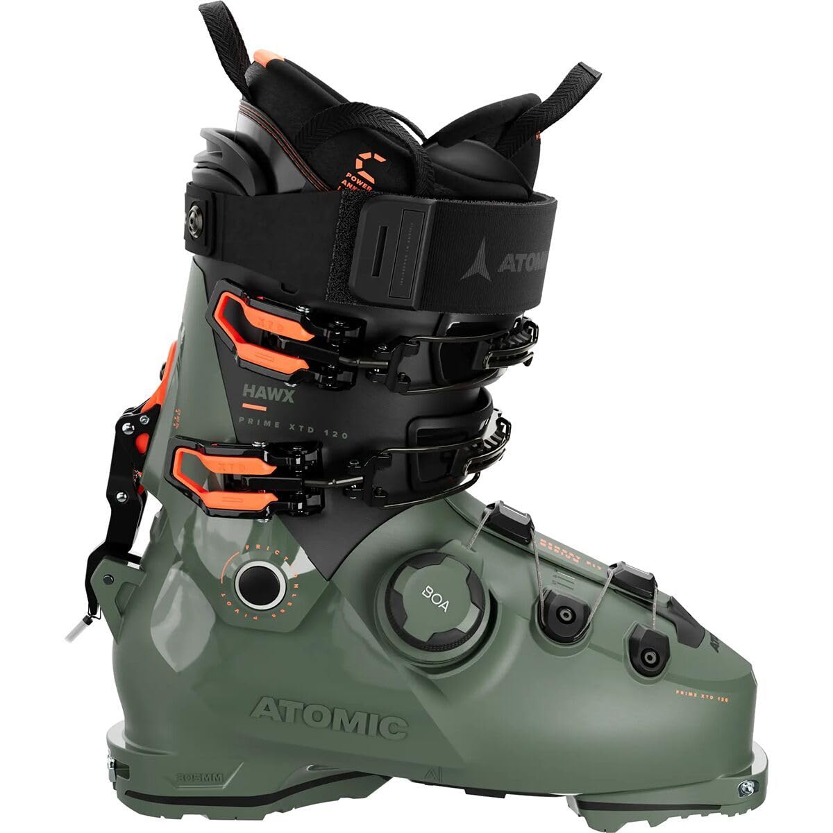 HAWX Prime XTD 120 Boa GW at Boot - 2025, Army Green/Orange, 29.0/29.5