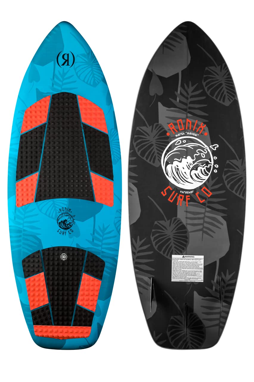 Amazon.com: Ronix Marsh Mellow Thrasher Wakesurf Board, Blue