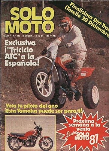 Solo Moto numero 313 Textbook Binding – 1 Jan. 1981