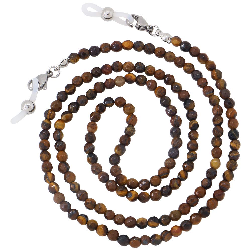 KAI Top Eyeglasses Fashion Beaded Face Mask Holder Lanyard for Women