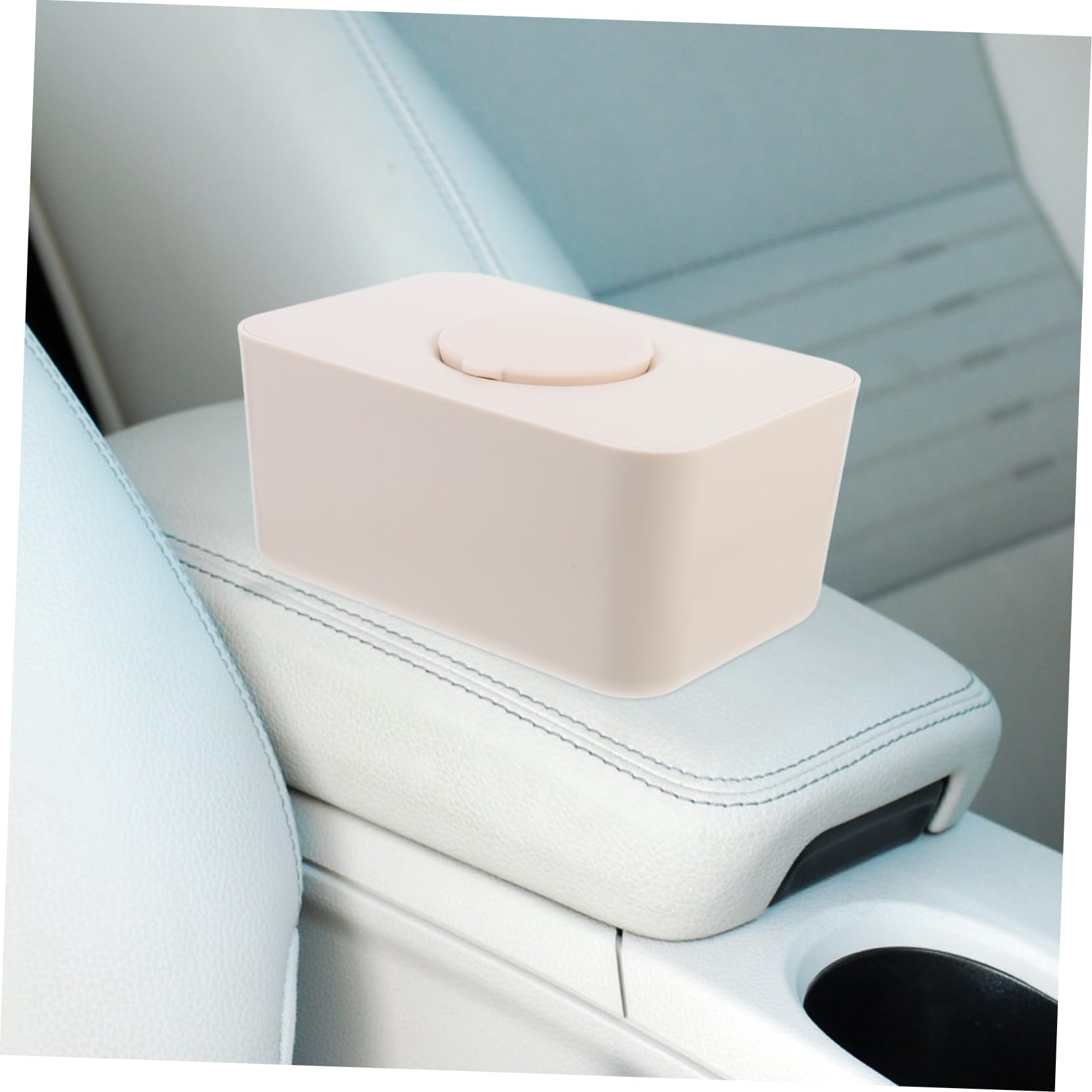 Boîte à Lingettes Humides Étui De Rangement Pour Lingettes Support De Boîte à Mouchoirs Pour Voiture Salle De Bain Ou Bureau