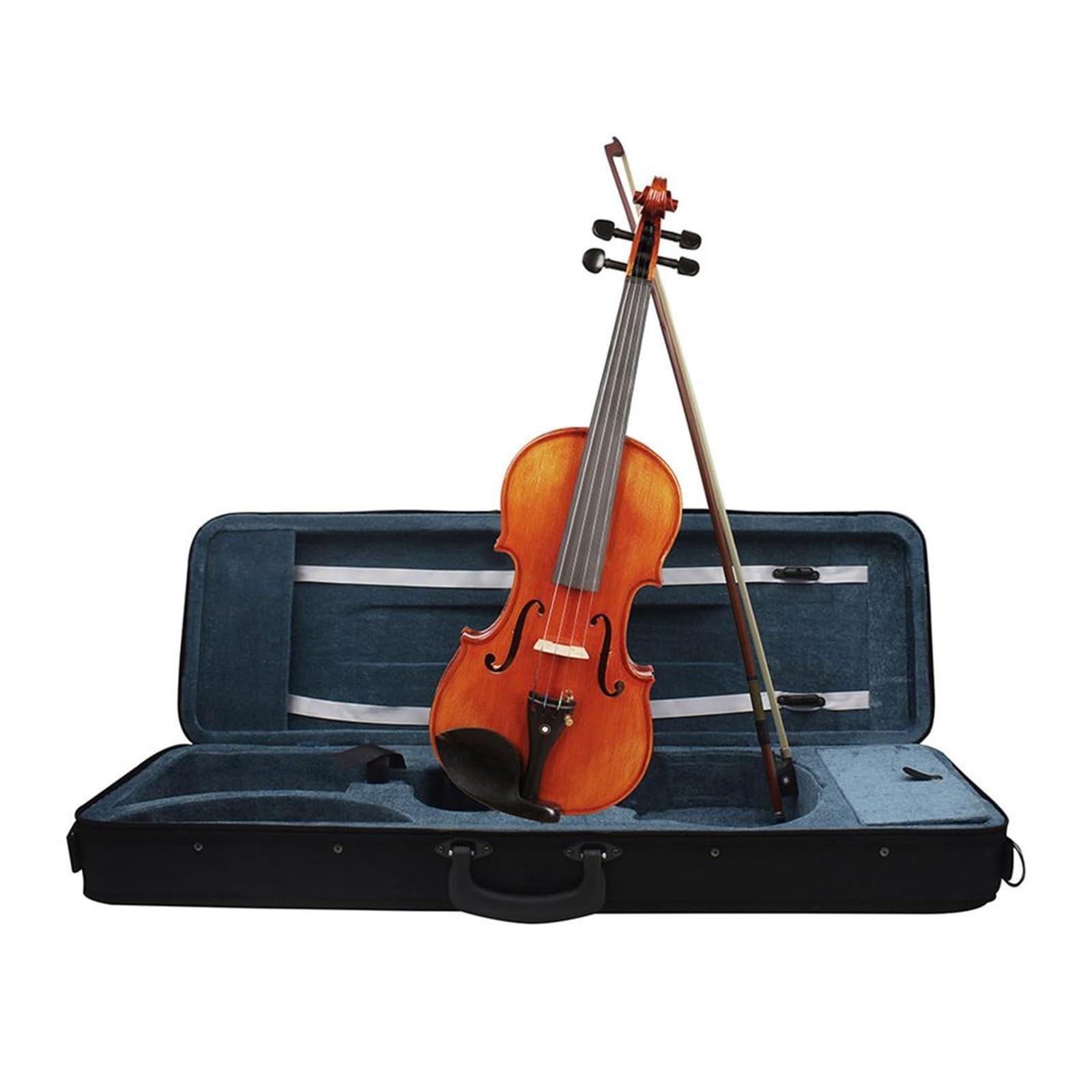 BABYCE Adulti Violino 4/4 Violino in Legno Massello di Abete Rosso Prestazioni Professionali Insegnamento del Violino con Custodia per Strumenti A Corda Ad Arco