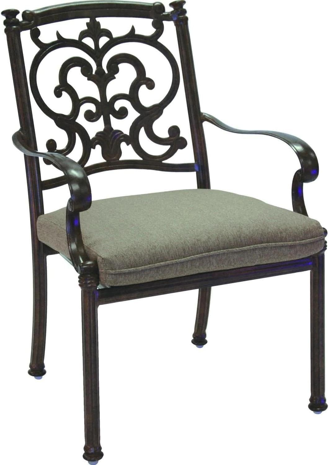 Darlee Santa Barbara dining armchair without cushion