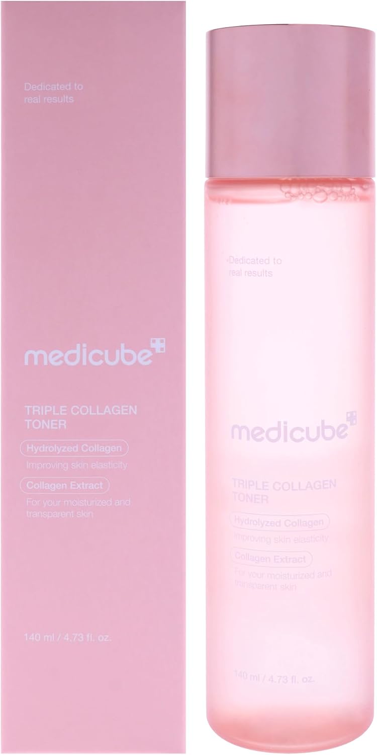 Triple Collagen Toner by Medicube for Women - 4.73 oz Toner