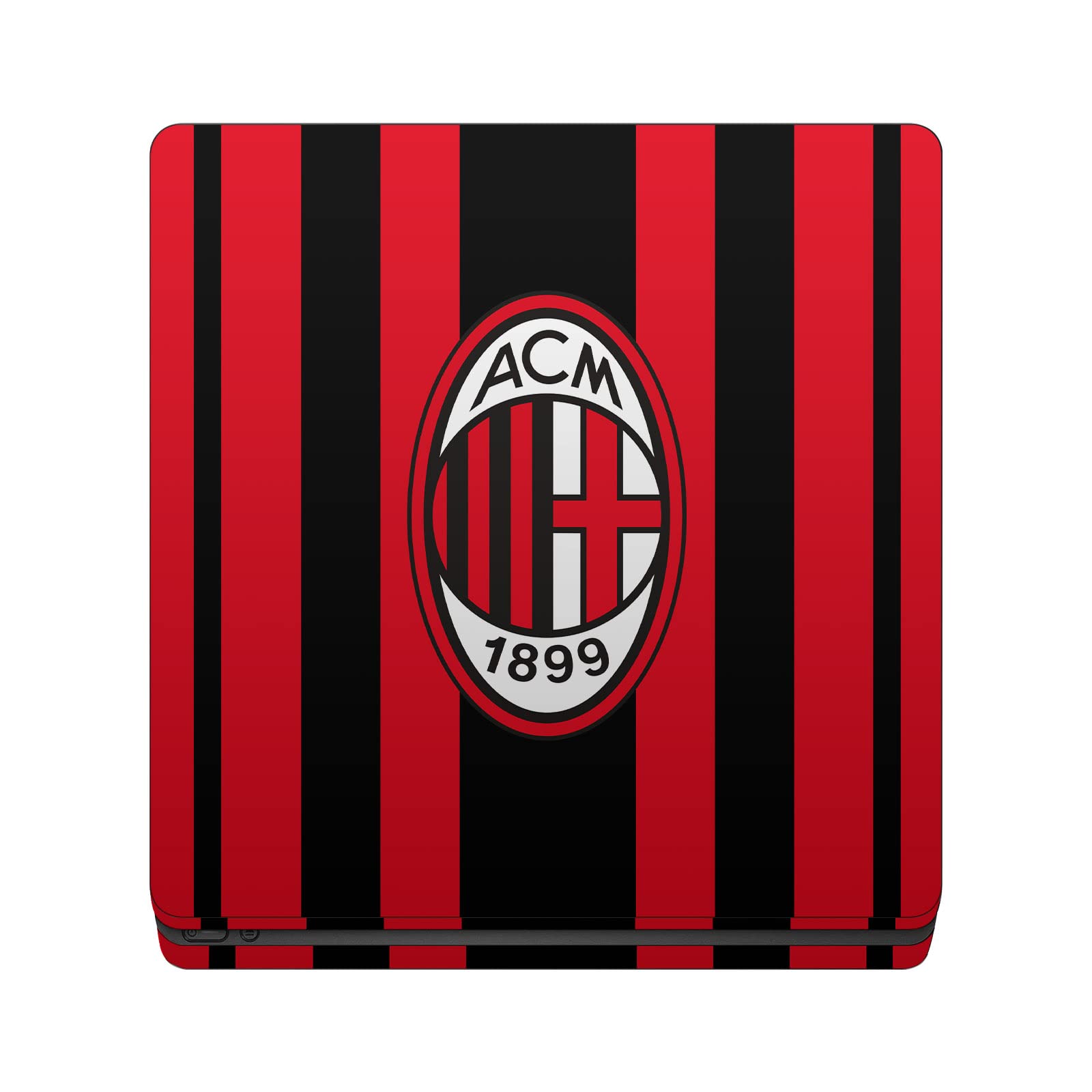 Head Case Designs Licenza Ufficiale AC Milan Home 2021/22 Kit Crest Vinile Sticker Gaming Pelle Adesivo Compatibile con Sony Playstation 4 PS4 Slim Console And DualShock 4 Controller