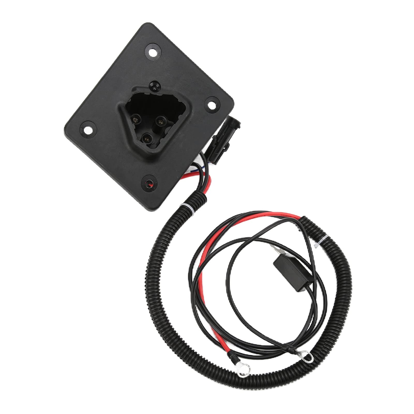 Presa Caricabatterie 48V Porta di Ricarica Sostitutiva ABS con OEM 602529 604321 611218 Adatto per Caricabatterie Elettrici EZGO RXV 48V Q 2008 Up Riparazione Carrello da