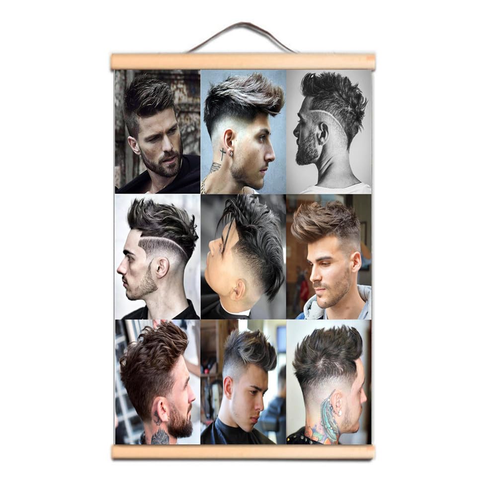 Barber Shop Chart Of Haircuts Hair Styles