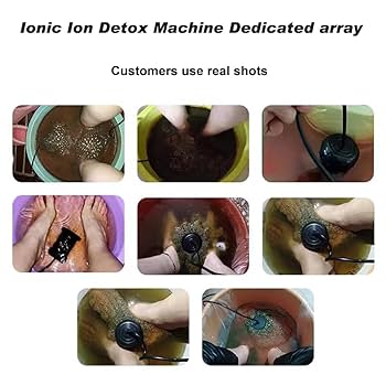 フットケア deto3bottles Amazon.com: 4 Pack Arrays for Foot Detox Machine, Stronger