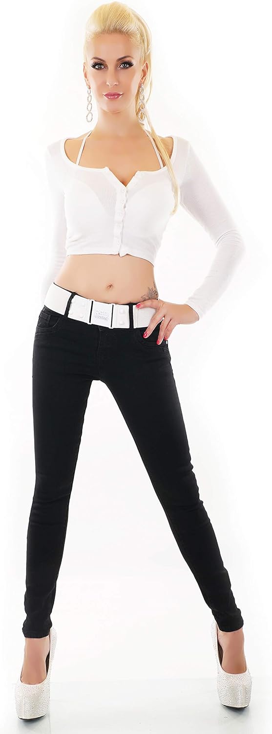 Noir triple xxx Womens Slim Skinny Stretchy Cropped Jeans Black Sizes UK 6 8 10 12 14 9 61bkTf0iGoL. AC SL1500