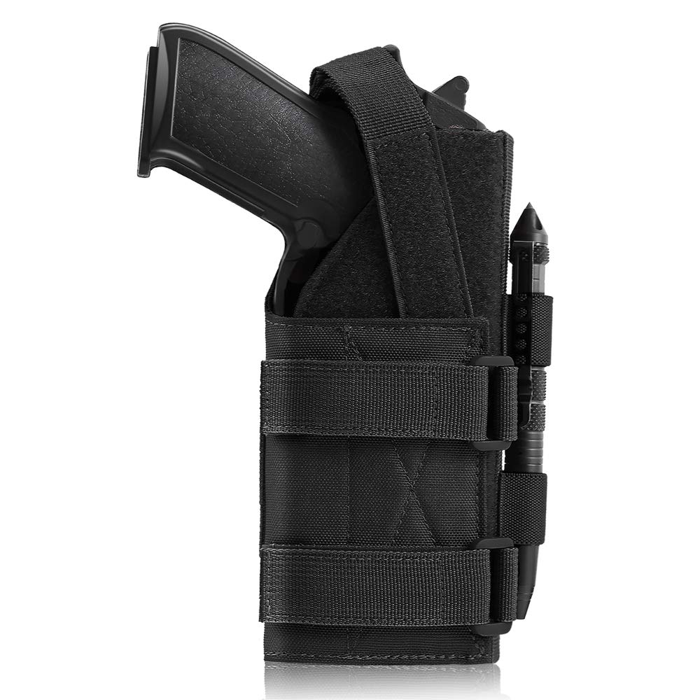 Pistol Holster Adjustable Universal Tactical Gun Holster Molle Holsters for Pistols 1911 45 92 96 G17 G18 G19 G26 G34 M1911 XD-45acp Sig P228 Heckler＆Koch USPCZ P-10C