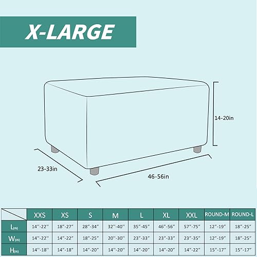 Miniatura 6 de YEMYHOM - Funda de otomano