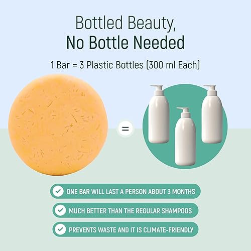 Miniatura 6 de Barra de champú de agua de proteína de arroz sólido con jabón para el cabello con efecto acondicionador - Barras de champú para cabello con todos