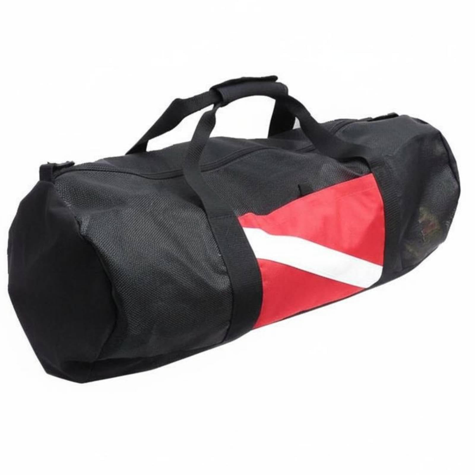 TRENDYNEST Scuba Diving Equipment Bag Shoulder Strap Included Heavy Duty Dive Bag Foldable for Snorkelers, Boating, Beach, Travel Red-picture-56