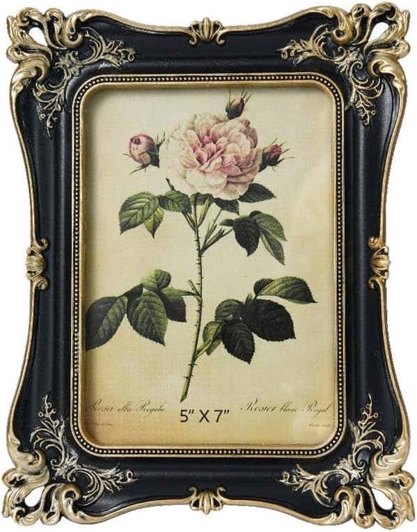 Retro Picture Frame Antique Ornate Photo Frame Decorative Photo Frame Home