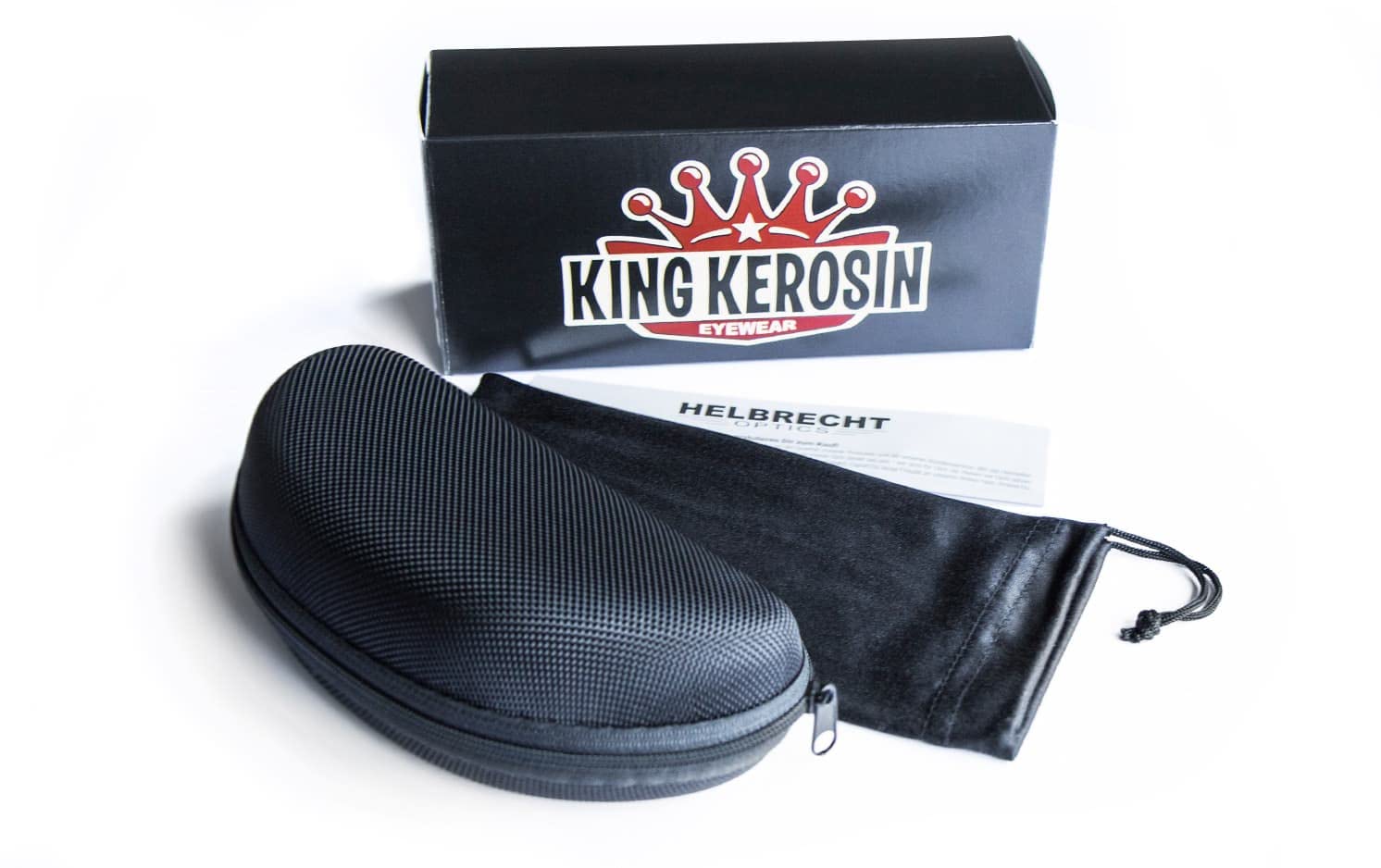 King Kerosin KK195 Sonnenbrille (Black,One Size)