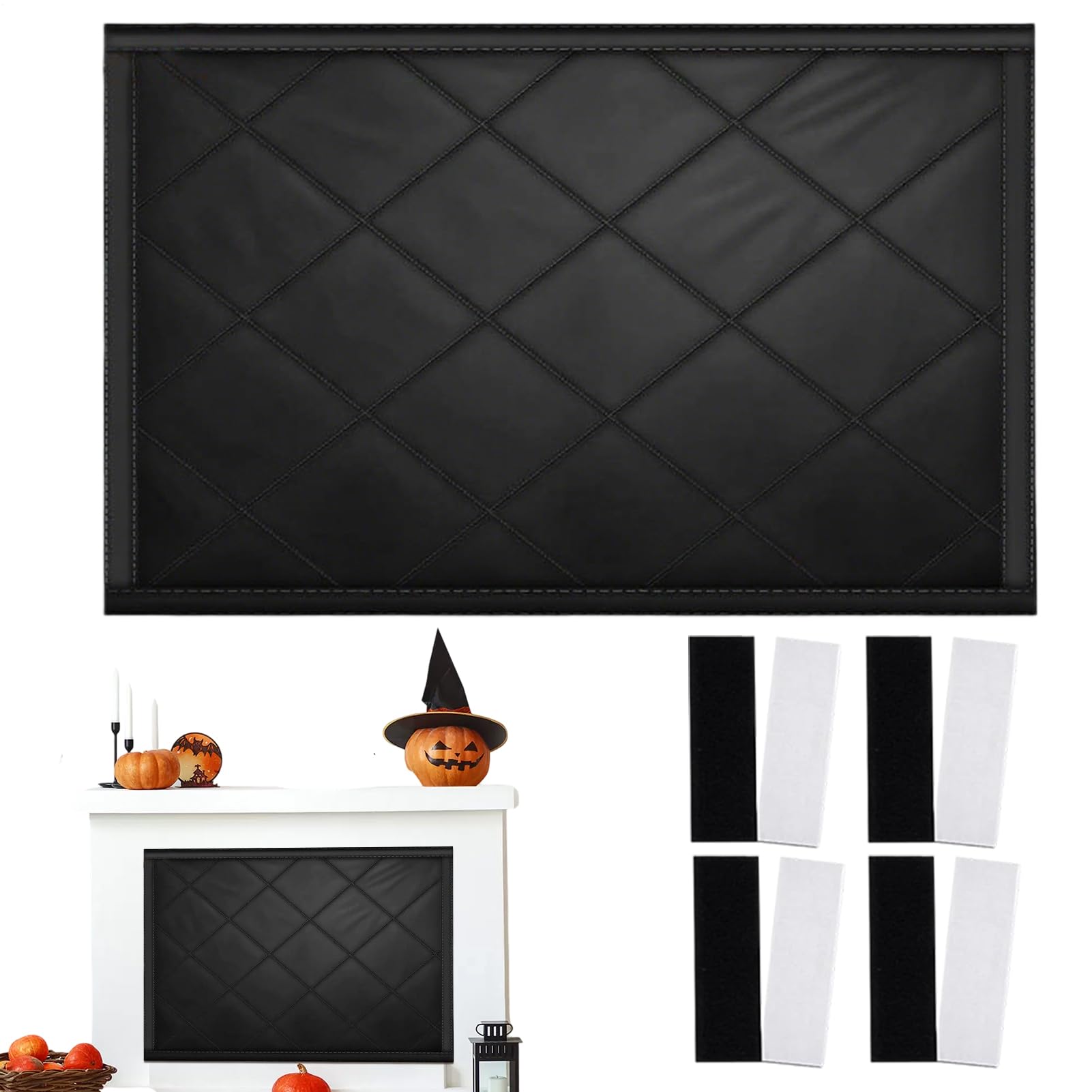 Cubierta magnética para chimenea de diseño grueso protector de salón