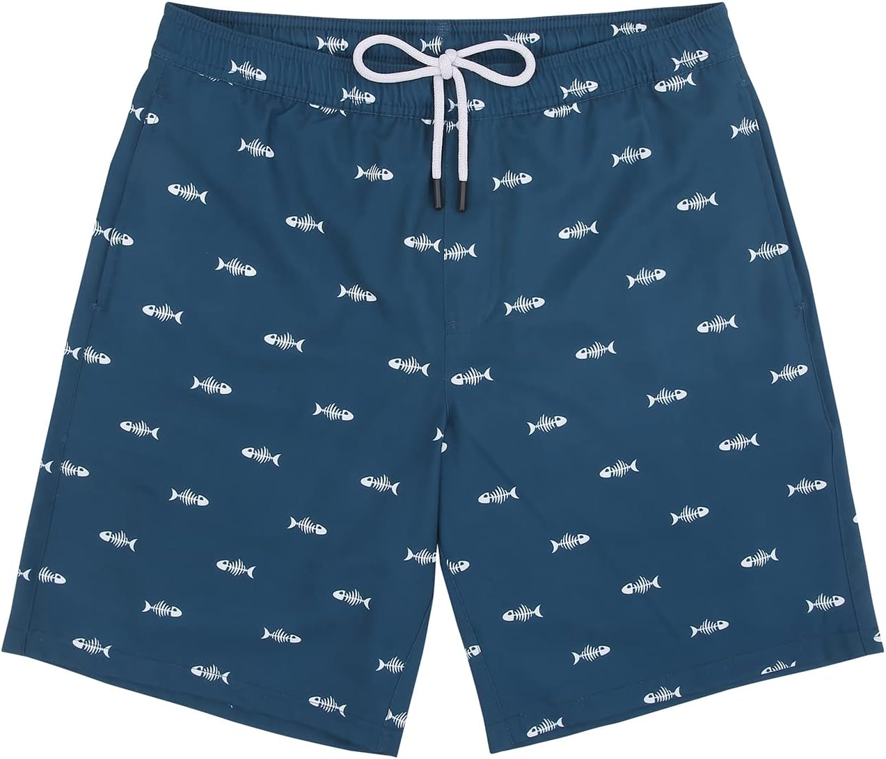 LRD Men's Swim Trunks with Compression Liner 9 Inch Inseam Quick Dry Board Short